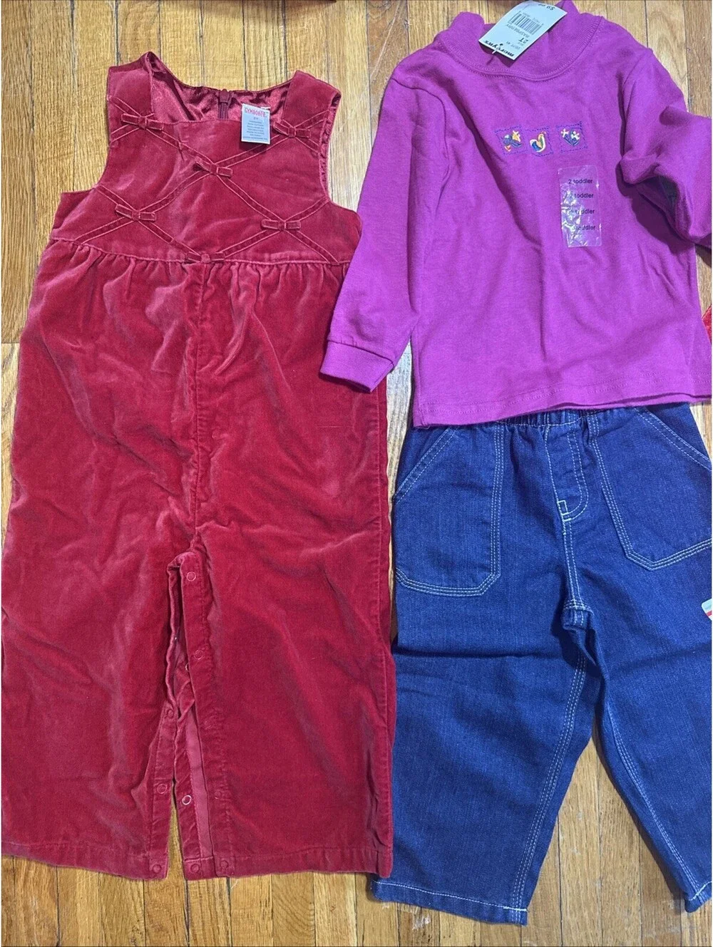 NWT Toddler Girls Clothes Size 2T Lot Christmas Outfits Gymboree Wonder Kids